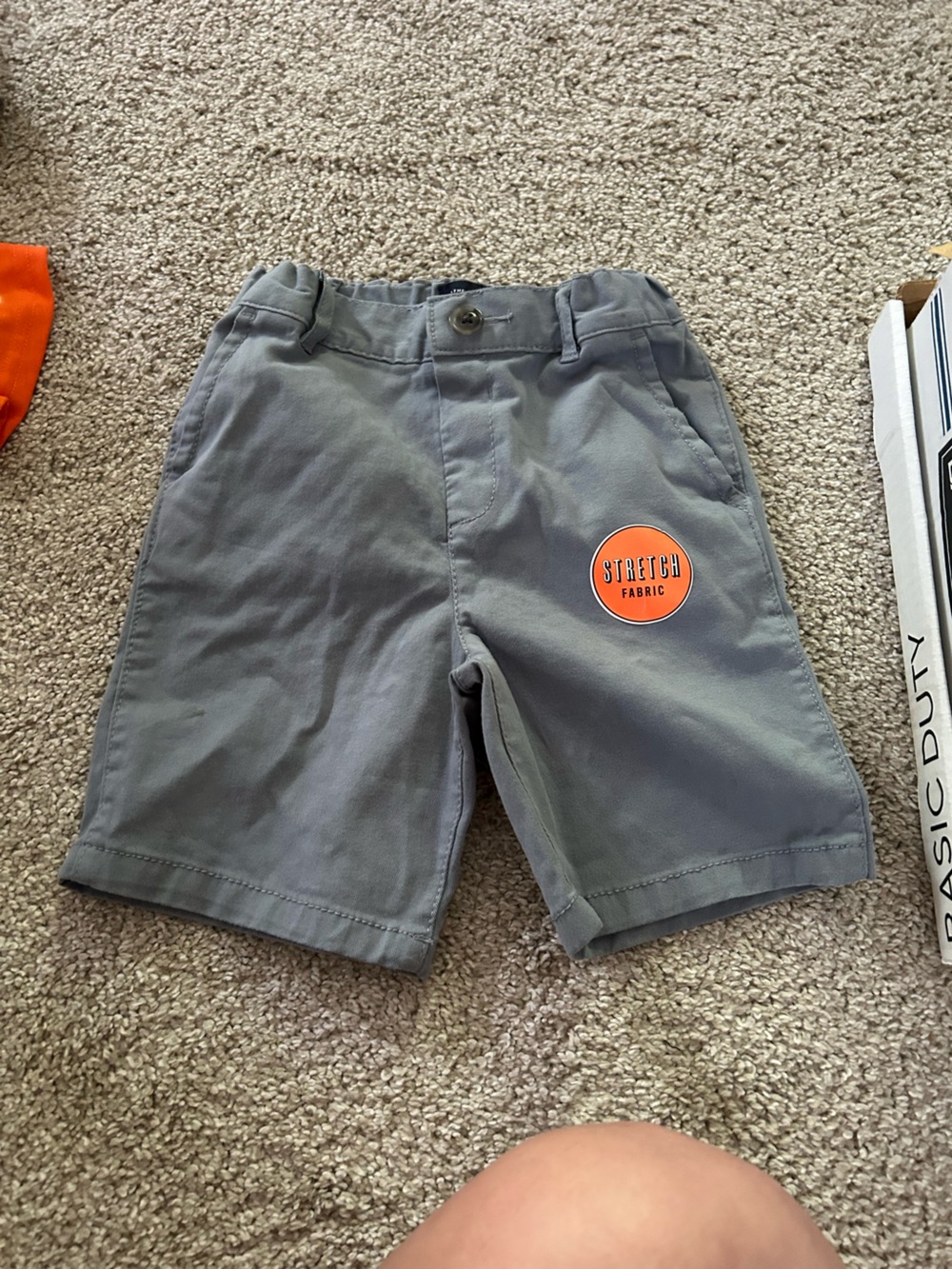 Children’s Place 4T Gray Stretch Fabric Casual Shorts NWT